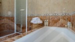 bathroom with tub beautiful mediterranean villa in guardamar