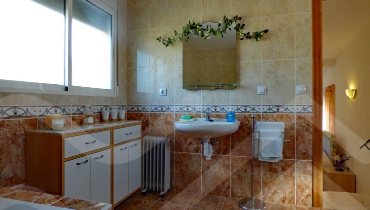 bathroom beautiful mediterranean villa in guardamar