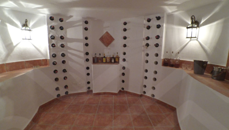 wine cellar villa el raso