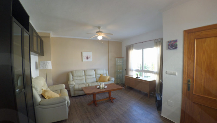 living room lovely townhouse in isla christina, la marina