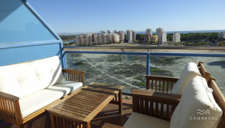 Apartment with sea views in Guardamar, Alicante, Costa Blanca
