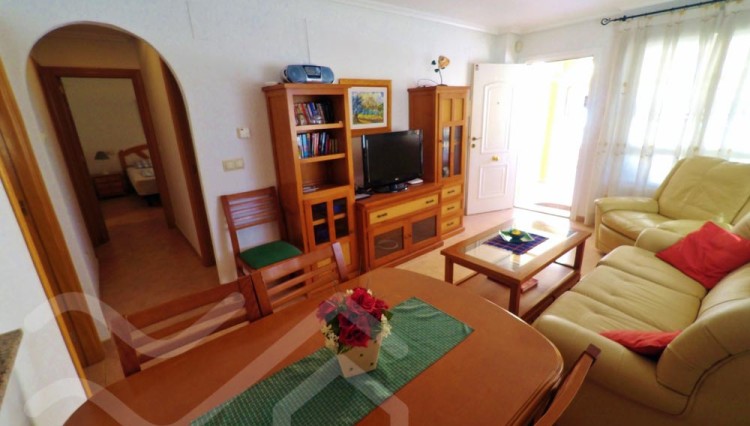 living room apartment in los estaños guardamar