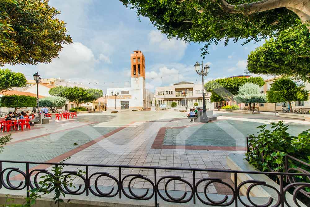 town square formentera del segura