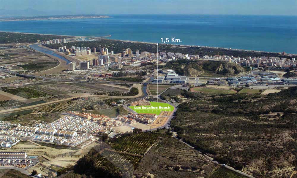 Areal Los Estaños beach