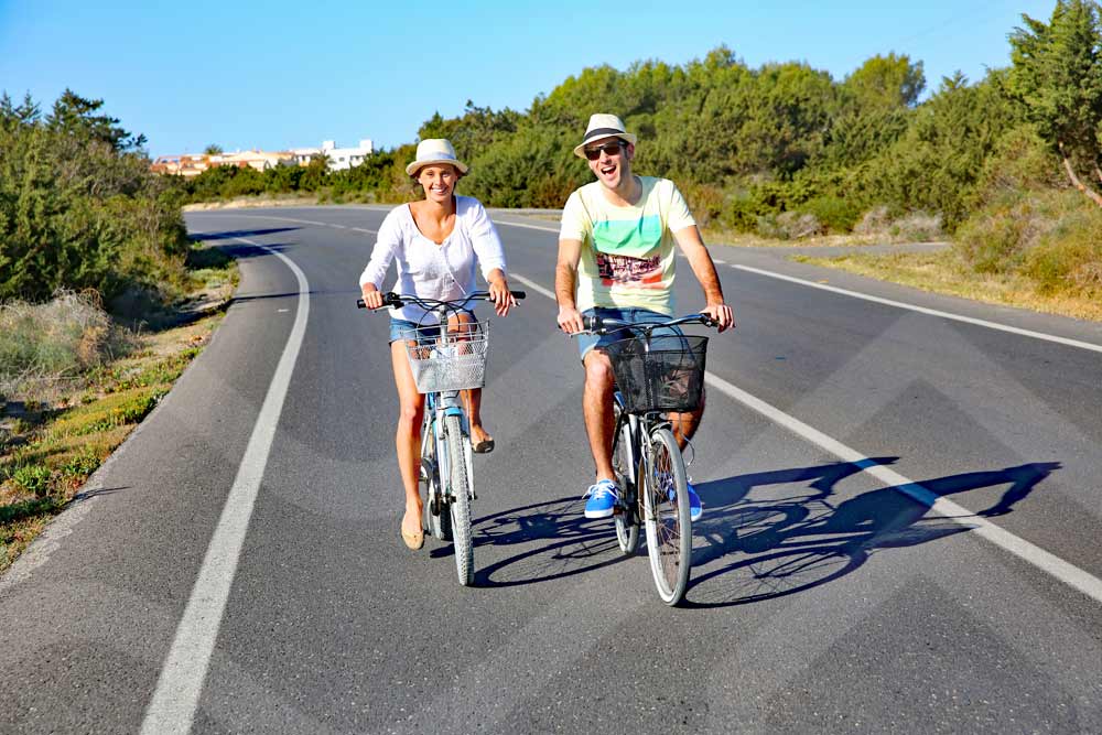 biking from los estanos