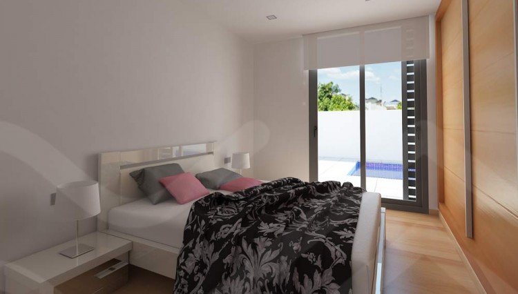 bedroom new private villa rojales