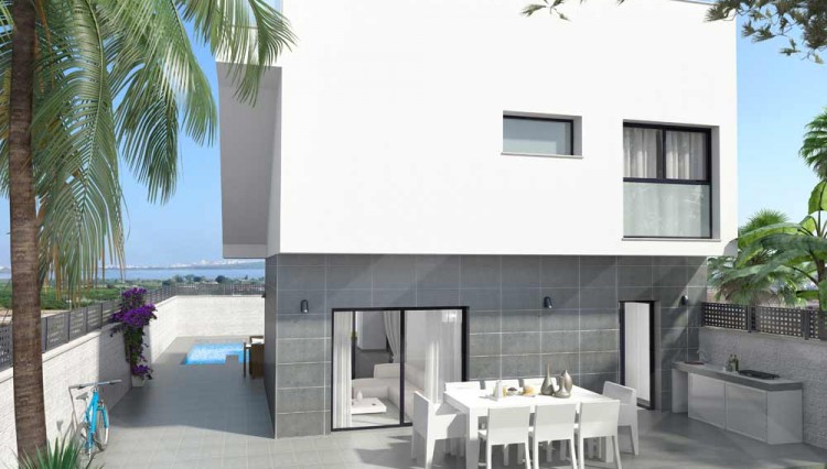 new contemporary villa benijofar