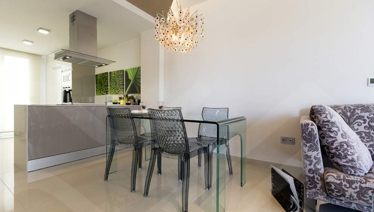 dining room lovely 3 bedroom villa in orihuela costa