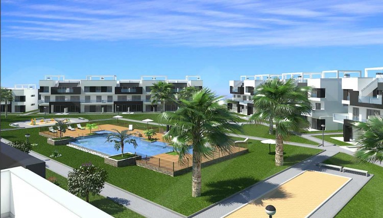 rendering new apartments with spa in el raso