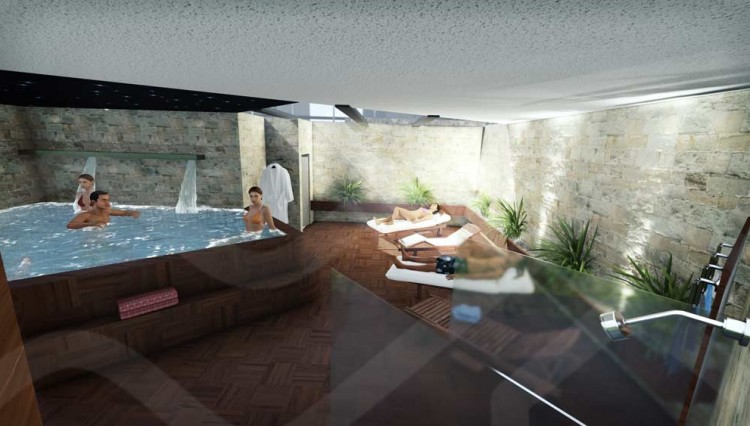 rendering new apartments with spa in el raso