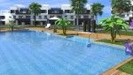 areal view new apartments with spa in el raso