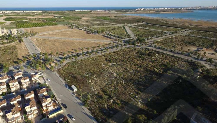 areal view new apartments with spa in el raso