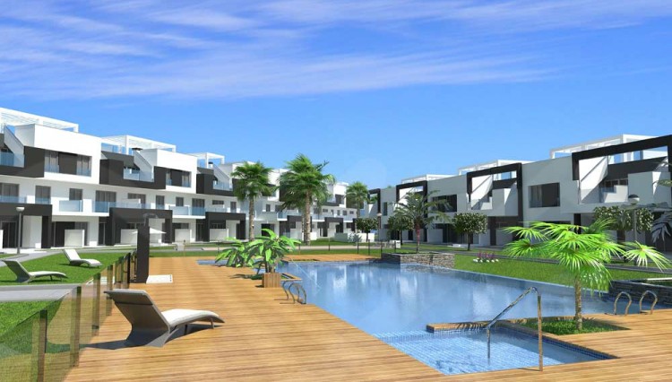 rendering new apartments with spa in el raso
