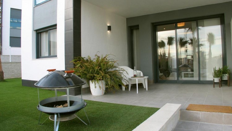 inerior view new apartments with spa in el raso