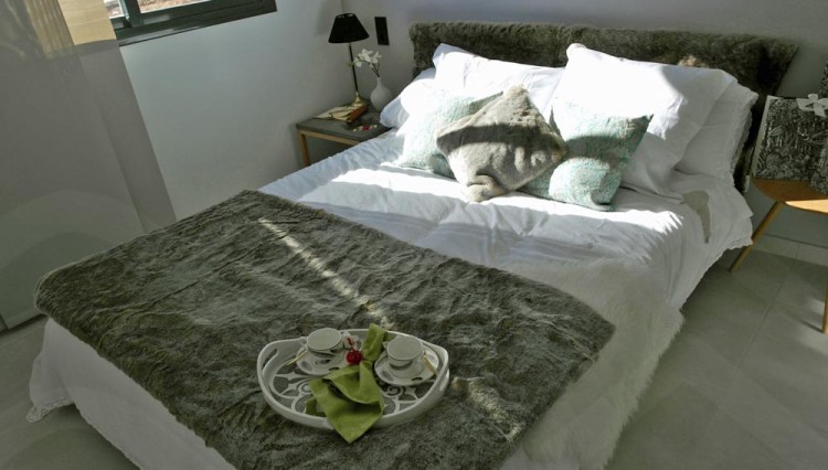 inerior view new apartments with spa in el raso