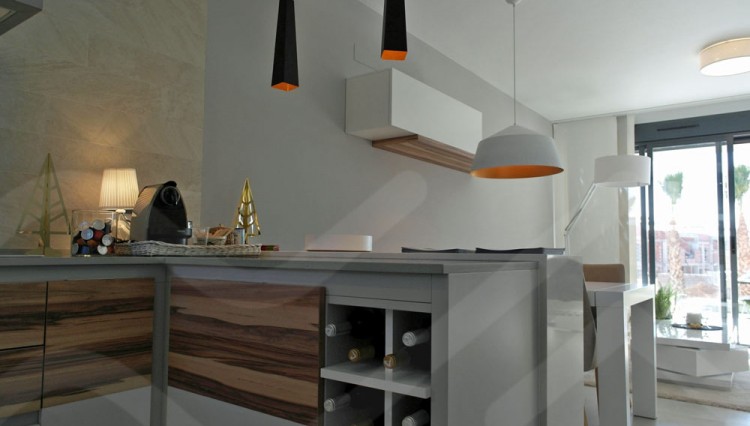 inerior view new apartments with spa in el raso
