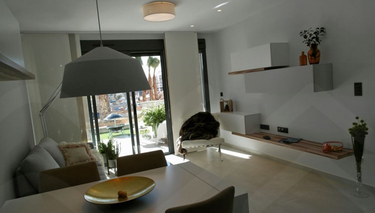 inerior view new apartments with spa in el raso