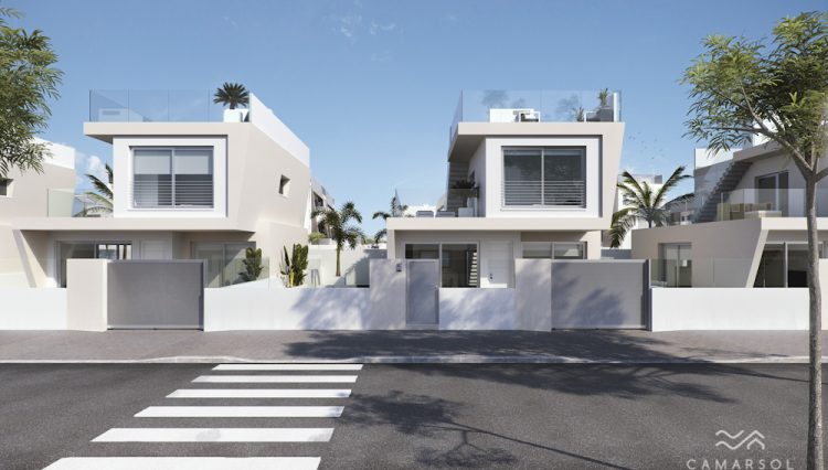 NEW Luxury Villa right by the sea in Mil Palmeras Costa Blanca, Alicante, Spain