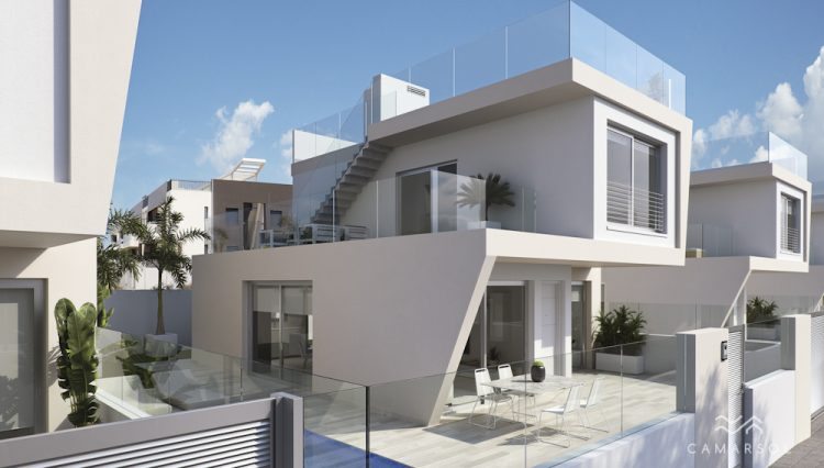 NEW Luxury Villa right by the sea in Mil Palmeras Costa Blanca, Alicante, Spain