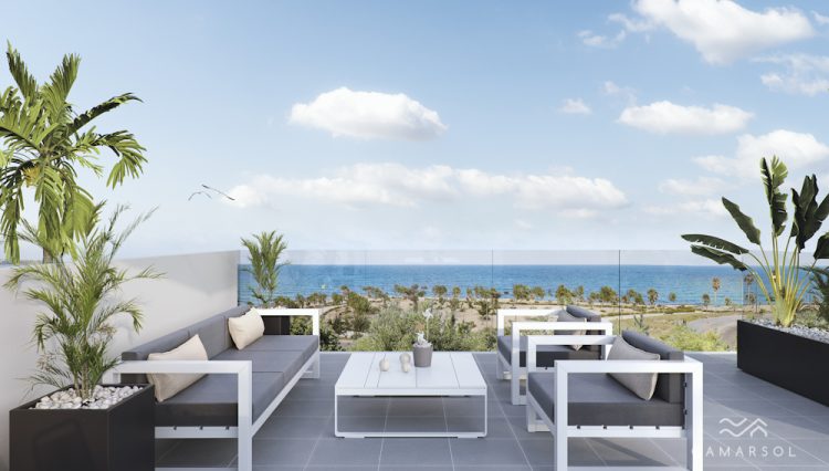 NEW Luxury Villa right by the sea in Mil Palmeras Costa Blanca, Alicante, Spain