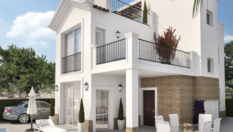 Vila 50m from the beach in Torrevieja with spectacular views
